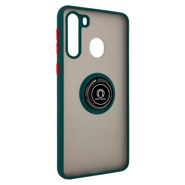 

Deen ColorEdgingRing под магнитный держатель для Samsung Galaxy A21 (Зеленый)