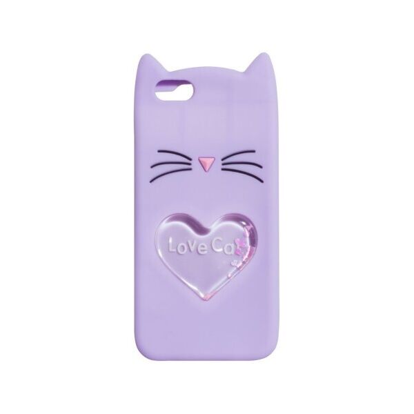 

Объемный силиконовый 3D чехол Devil Heart для Apple iPhone 7G (MediumPurple)
