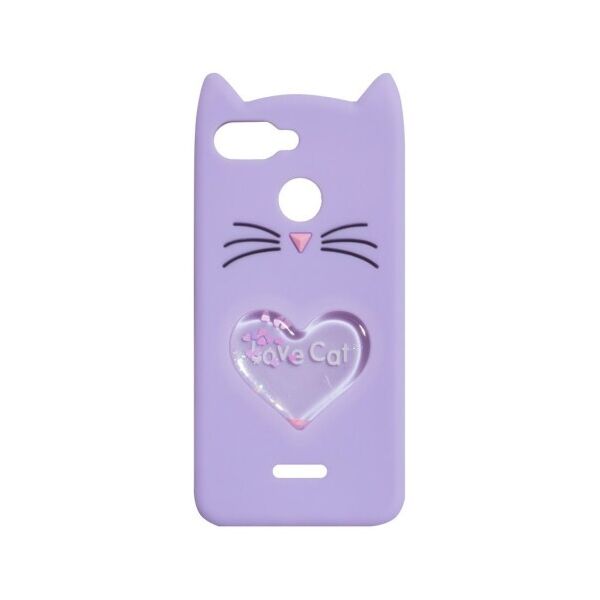 

Объемный силиконовый 3D чехол Devil Heart для Xiaomi Redmi 6 (MediumPurple)