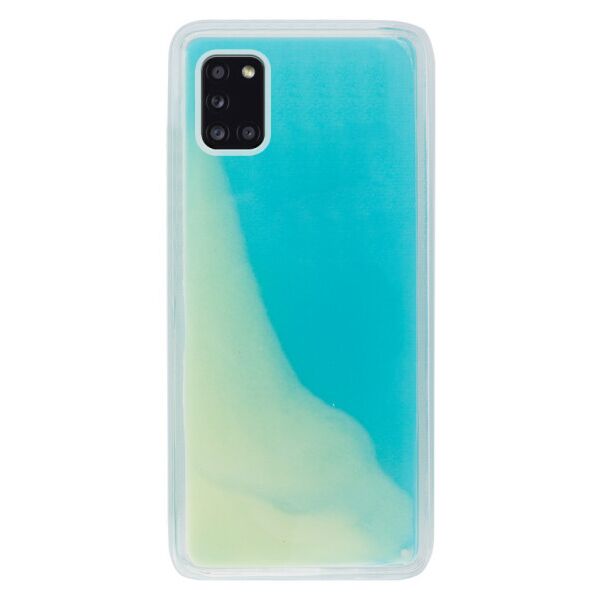 

Неоновый чехол Neon Sand glow in the dark для Samsung Galaxy A31 (Голубой)