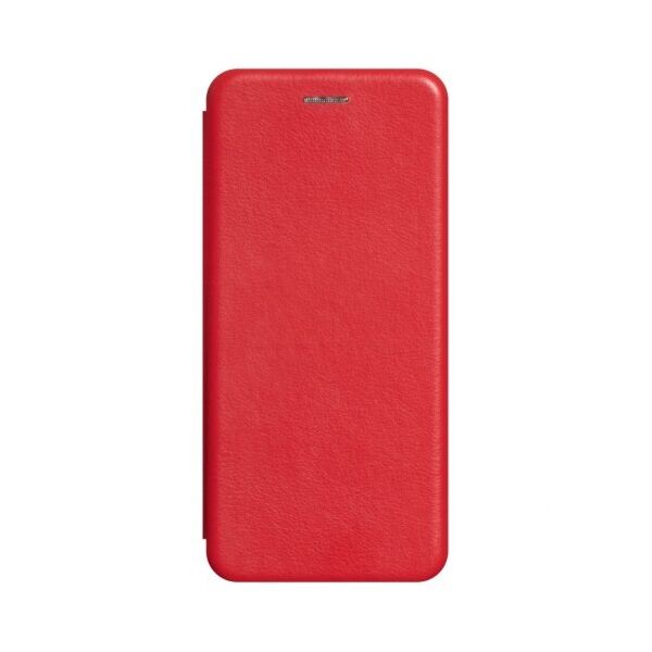 

Кожаный чехол-книжка для Realme 6 (Красный)