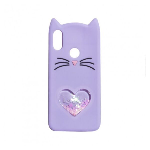 

Объемный силиконовый 3D чехол Devil Heart для Xiaomi Redmi Note 7 (MediumPurple)