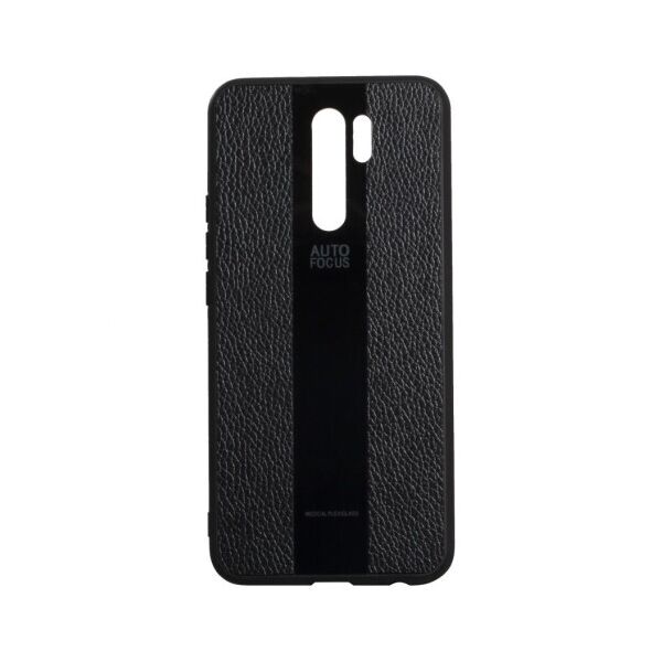 

Кожаный чехол-накладка Combi Leather для Xiaomi Redmi 9 (Черный)