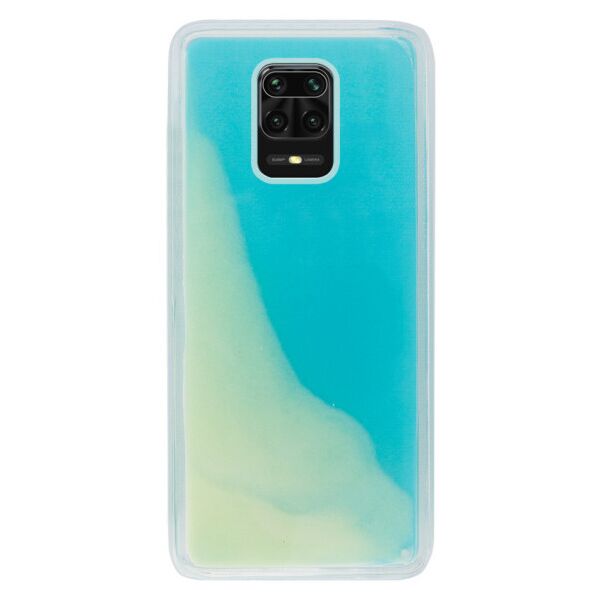 

Неоновый чехол Neon Sand glow in the dark для Xiaomi Redmi Note 9s / Note 9 Pro / Note 9 Pro Max (Голубой)