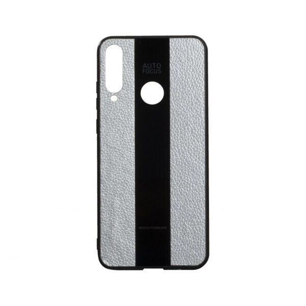 

Кожаный чехол-накладка Combi Leather для Huawei Y6P European Ver (Серый)
