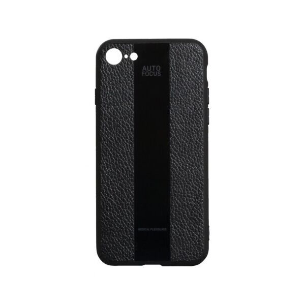 

Кожаный чехол-накладка Combi Leather для Apple iPhone 7/8/SE 2020 (Черный)