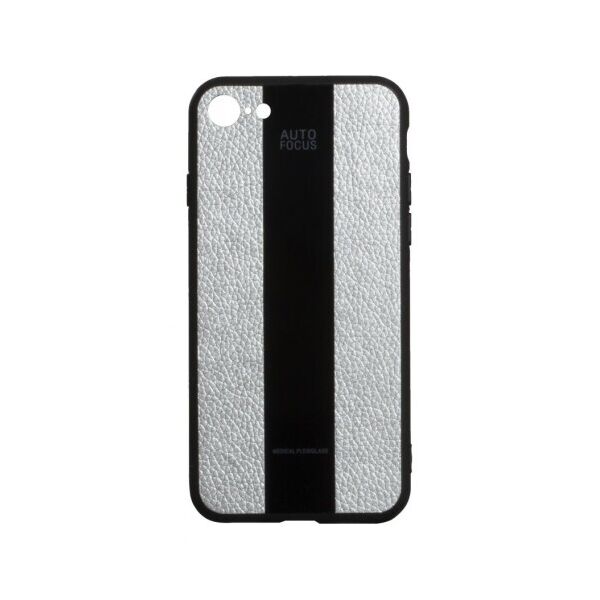 

Кожаный чехол-накладка Combi Leather для Apple iPhone 7/8/SE 2020 (Серый)