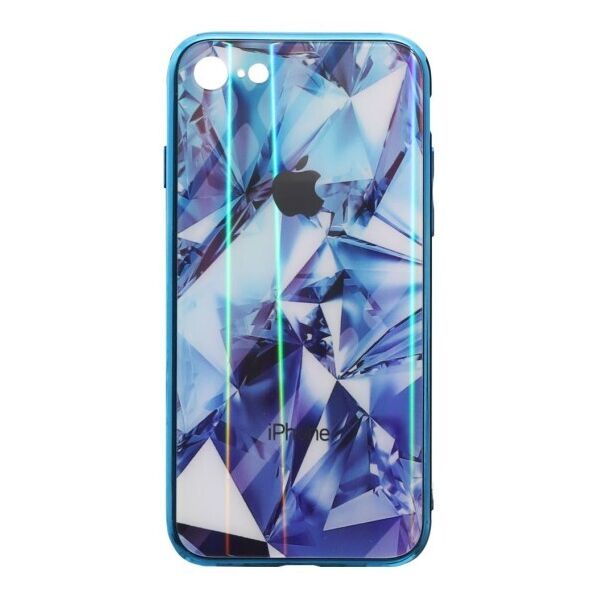 

Силикон Case Original Glass Силиконовый 3D чехол Prism для Apple iPhone 6G (Синий)