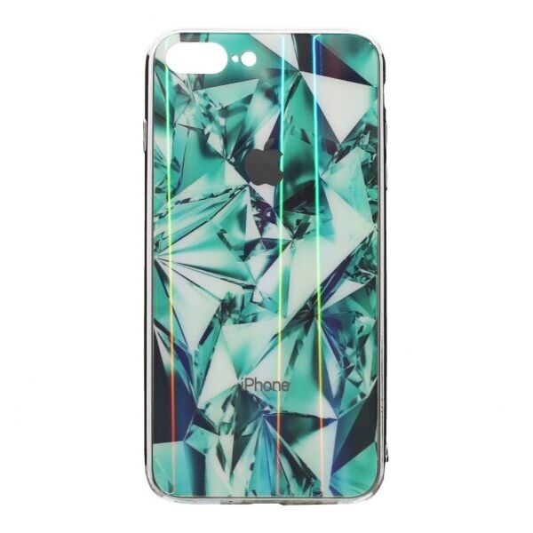 

Силикон Case Original Glass Силиконовый 3D чехол Prism для Apple iPhone 7/8 Plus (Зеленый)