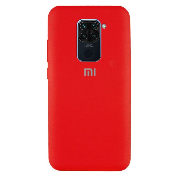 

Чехол Original Silicone Case c закрытым низом (AA) для Xiaomi Redmi Note 9 / Redmi 10X (Красный)