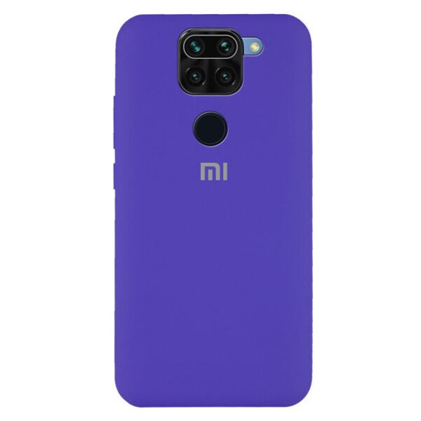 

Чехол Original Silicone Case c закрытым низом (AA) для Xiaomi Redmi Note 9 / Redmi 10X (SlateBlue)