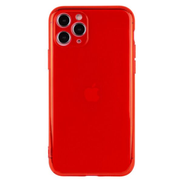

Матовый полупрозрачный TPU чехол с защитой камеры для Apple iPhone 11 Pro (5.8") (Красный)