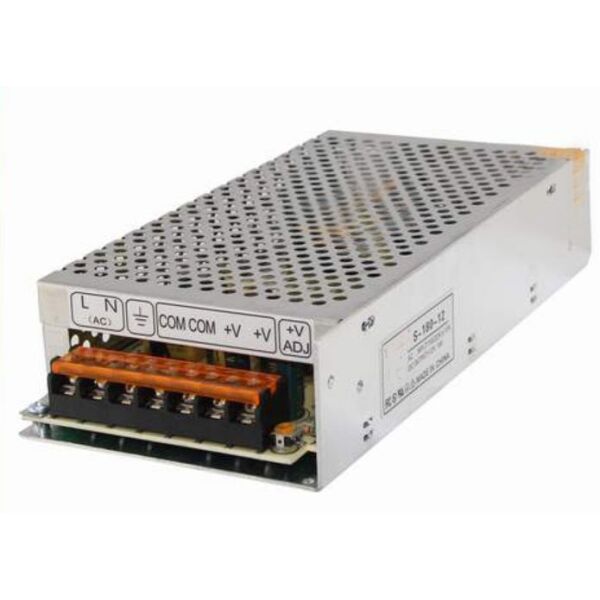 

Блок питания адаптер 12V 15A 180W S-180-12 Metall