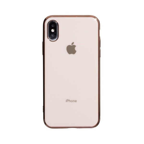 

Силиконовый чехол Original Glass для Apple iPhone X / Xs (MistyRose)