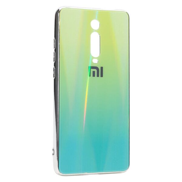 

Силиконовый чехол со стекляной крышкой Gradient Aurora для Xiaomi Redmi K20 / K20 Pro / Mi9T / Mi9T Pro (LightGreen)