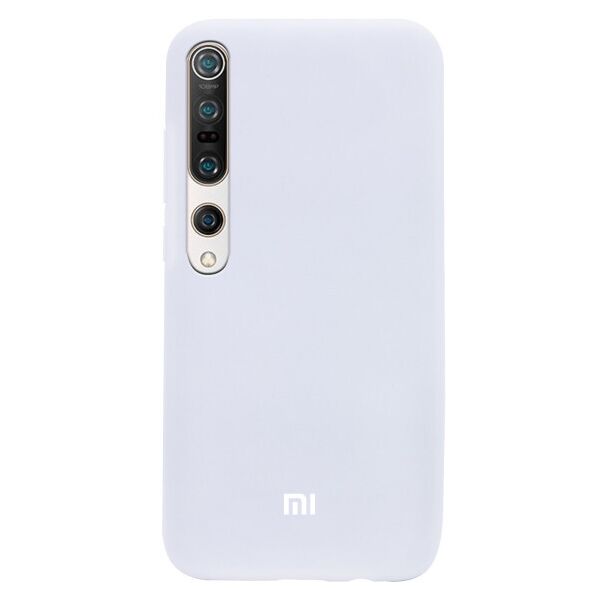 

Чехол Original Silicone Case c закрытым низом (AA) для Xiaomi Mi 10 / Mi 10 Pro (Белый)
