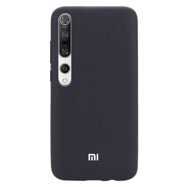 

Чехол Original Silicone Case c закрытым низом (AA) для Xiaomi Mi 10 / Mi 10 Pro (Черный)