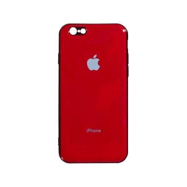 

Силиконовый чехол Original Glass для Apple iPhone 6G (Красный)