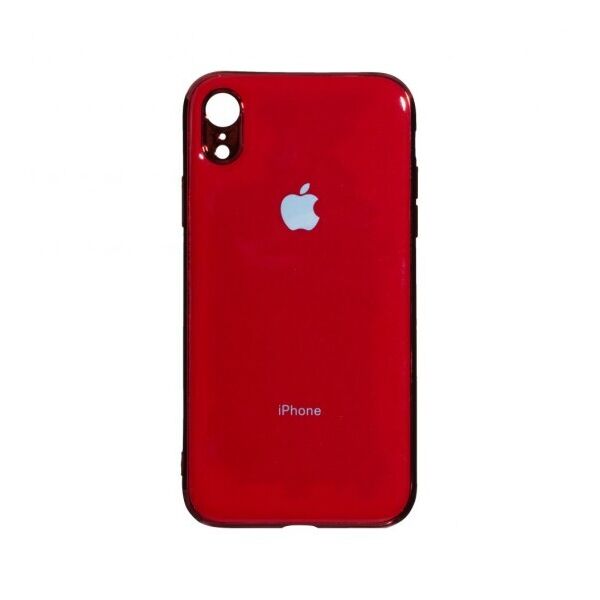 

Силиконовый чехол Original Glass для Apple iPhone Xr (Красный)
