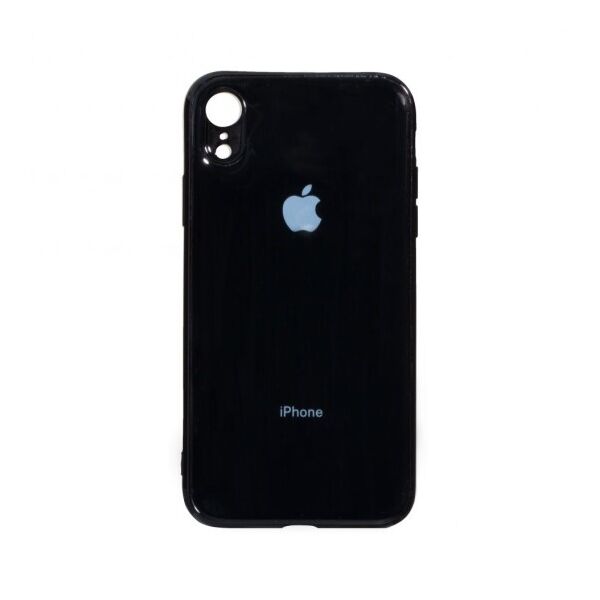 

Силиконовый чехол Original Glass для Apple iPhone Xr (Черный)