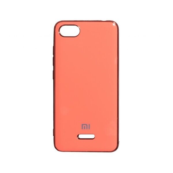 

Силиконовый чехол Original Glass для Xiaomi Redmi 6A (Salmon)