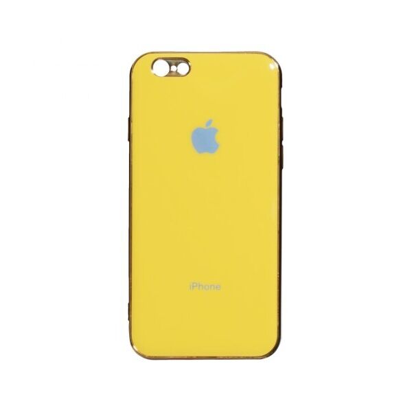 

Силиконовый чехол Original Glass для Apple iPhone 6G (Желтый)
