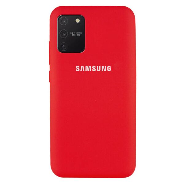 

Чехол Original Silicone Case c закрытым низом (AA) для Samsung Galaxy S10 Lite (Красный)