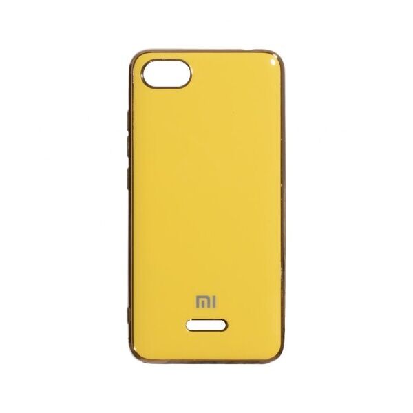 

Силиконовый чехол Original Glass для Xiaomi Redmi 6A (Желтый)