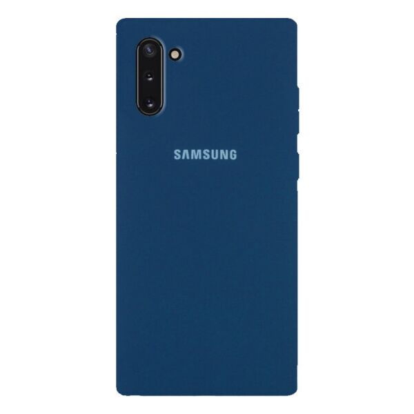 

Original Silicone Case c закрытым низом (AA) для Samsung Galaxy Note 10 (SteelBlue)
