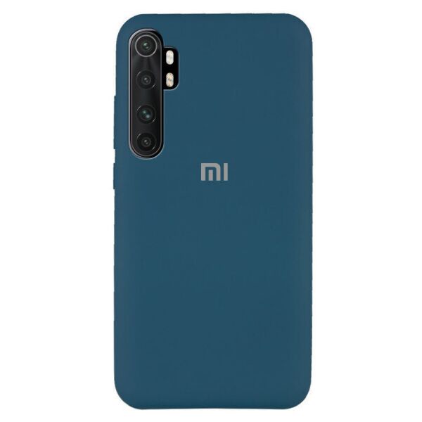 

Чехол Original Silicone Case c закрытым низом (AA) для Xiaomi Mi Note 10 Lite (SteelBlue)