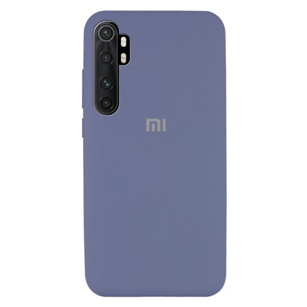 

Чехол Original Silicone Case c закрытым низом (AA) для Xiaomi Mi Note 10 Lite (SlateGray)