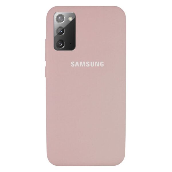 

Чехол Original Silicone Case c закрытым низом (AA) для Samsung Galaxy Note 20 (RosyBrown)