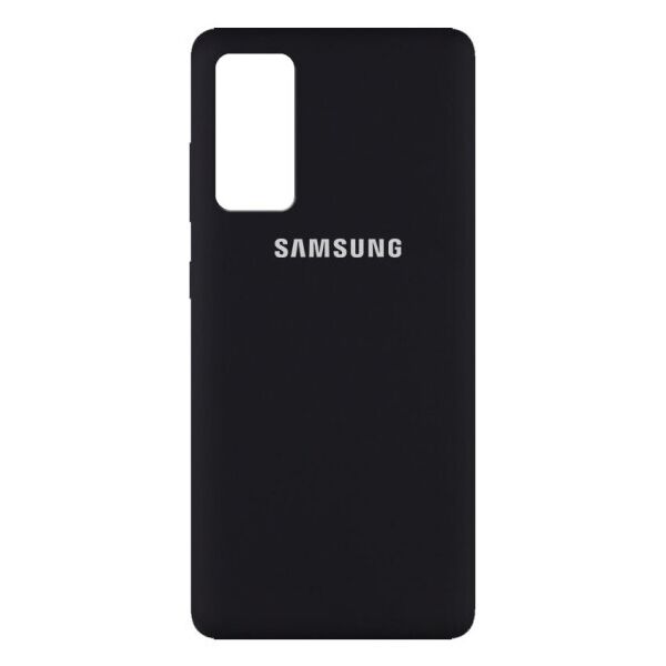 

Чехол Original Silicone Case c закрытым низом (AA) для Samsung Galaxy S20 FE (Черный)