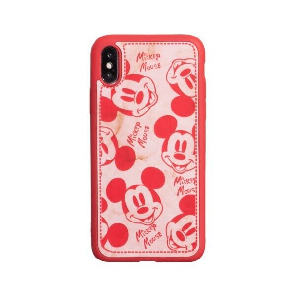 

Чехол-накладка Mickey Mouse (Disney) для Apple iPhone X/Xs (Красный / Белый)