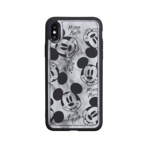 

Чехол-накладка Mickey Mouse (Disney) для Apple iPhone X/Xs (Черный / Белый)