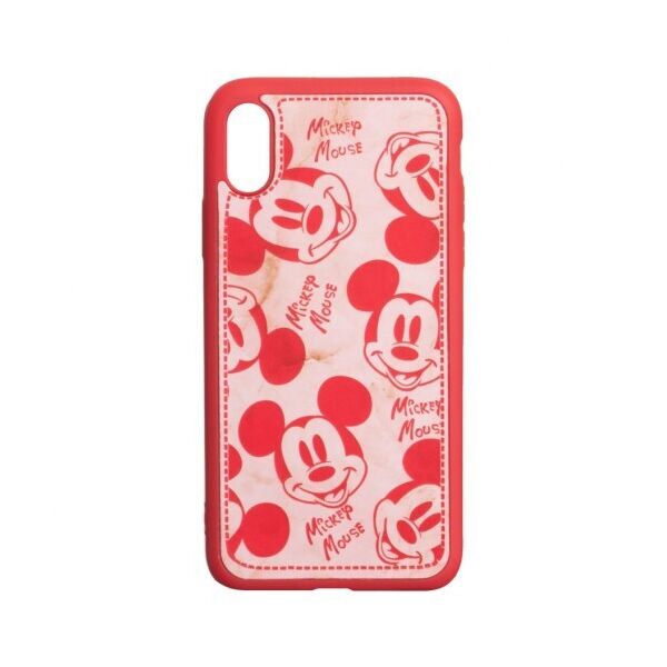 

Чехол-накладка Mickey Mouse (Disney) для Apple iPhone Xs Max (Красный / Белый)