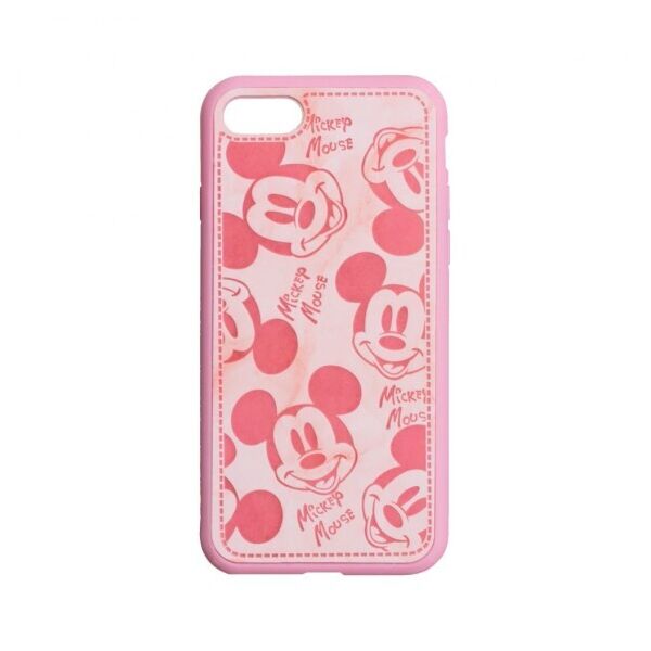 

Чехол-накладка Mickey Mouse (Disney) для Apple iPhone 8/SE 2020 (Розовый / Белый)
