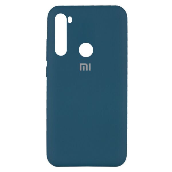 

Original Silicone Case c закрытым низом (AA) для Xiaomi Redmi Note 8T (SteelBlue)