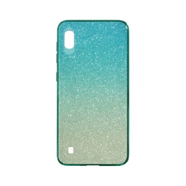 

Блестящий стекляный чехол TPU Ambre для Samsung Galaxy A10 (Бирюзовый)