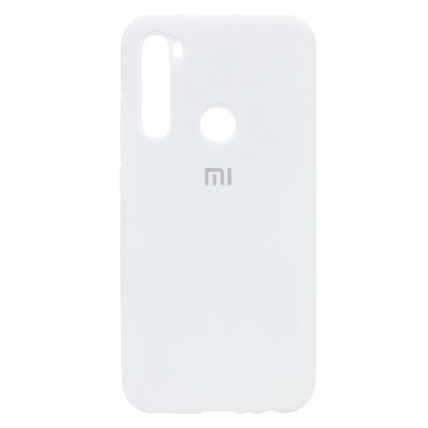 

Чехол Original Silicone Case c закрытым низом (AA) для Xiaomi Redmi Note 8T (Белый)