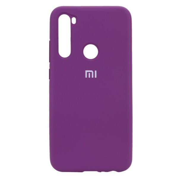 

Чехол Original Silicone Case c закрытым низом (AA) для Xiaomi Redmi Note 8T (DarkMagenta)
