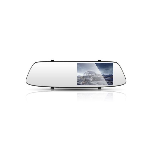 

Зеркало заднего вида с видеорегистратором DVR FullHD 1080p A23 c 2ся камерами