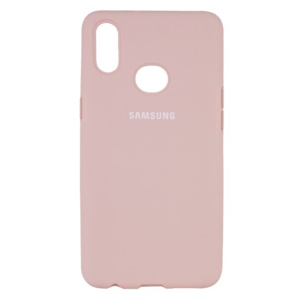 

Чехол Original Silicone Case c закрытым низом (AA) для Samsung Galaxy A10s (LightPink)