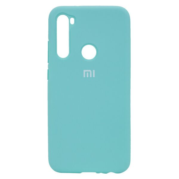

Чехол Original Silicone Case c закрытым низом (AA) для Xiaomi Redmi Note 8 (Бирюзовый)
