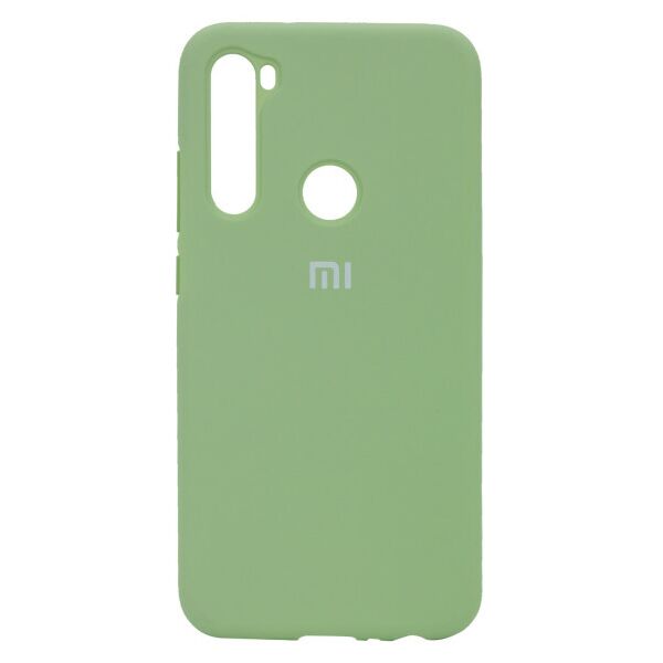 

Чехол Original Silicone Case c закрытым низом (AA) для Xiaomi Redmi Note 8 (Мятный / Mint gum)