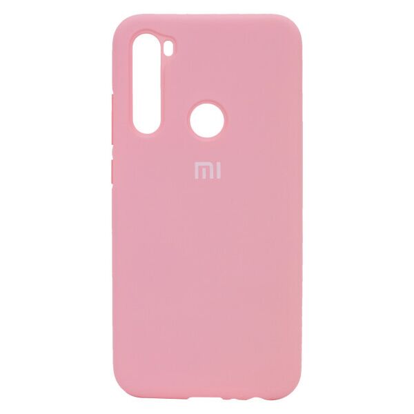 

Original Silicone Case c закрытым низом (AA) для Xiaomi Redmi Note 8 (Розовый)