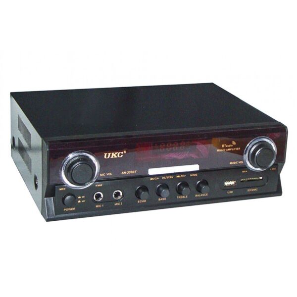 

Усилитель UKC SN-302BT 7066 с караоке