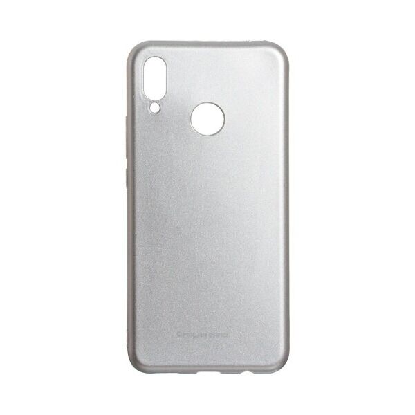 

Силиконовый чехол Molan Shining для Huawei Nova 3i / P Smart Plus (Серебряный)