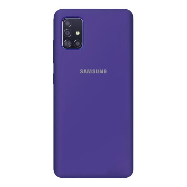 

Чехол Original Silicone Case c закрытым низом (AA) для Samsung Galaxy A51 (DarkSlateBlue)