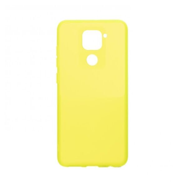 

Чехол Bright Silicone для Xiaomi Redmi Note 9 (Желтый)